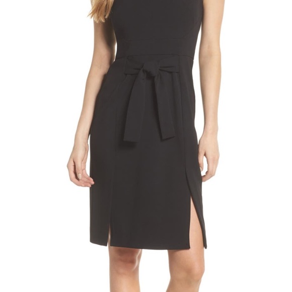 Vince camuto scuba crepe sheath dress size 0 - Picture 2 of 4